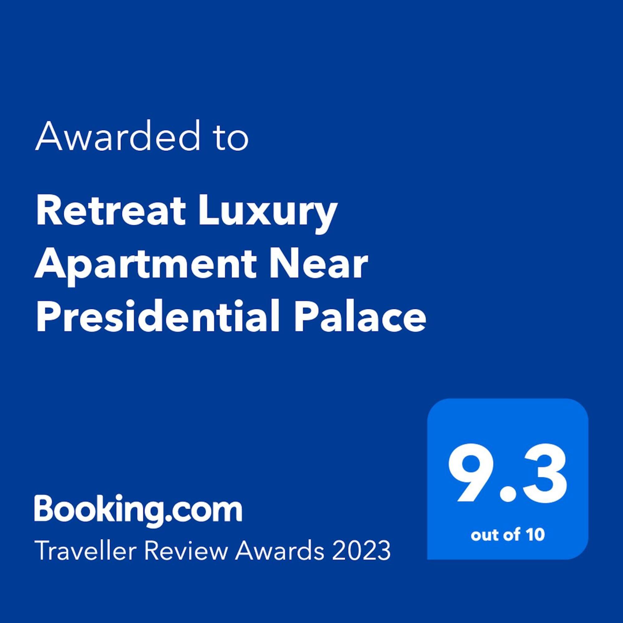 Retreat Luxury Apartment Near Presidential Palace Bukares Bagian luar foto